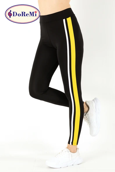 DoReMi Active Sportive Çift Çizgili Tayt-876 - Resim 12
