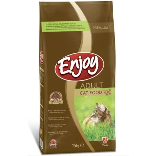 Enjoy Cat Food Tavuklu Yetişkin Kedi Maması 15 KG ürün görseli 1