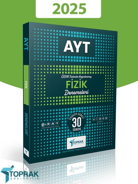 Toprak 2025 Model AYT Fizik 30'lu Deneme ürün görseli 1