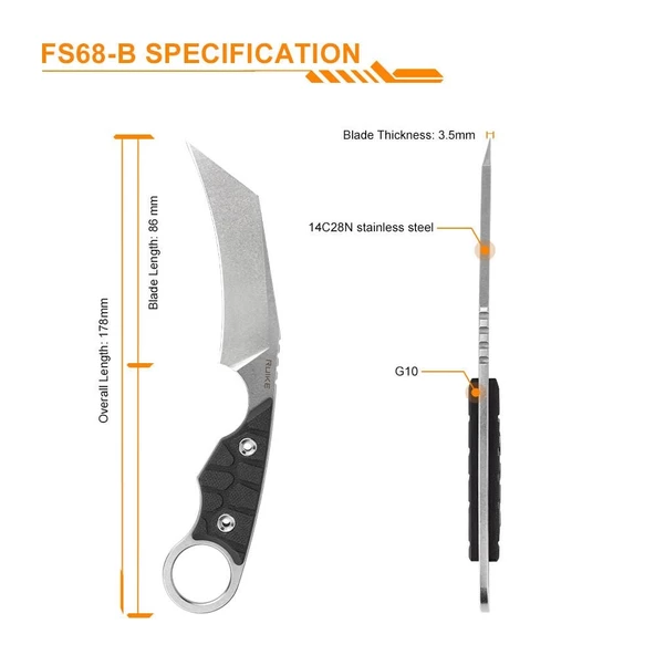 RUIKE FS68 BIÇAK - Resim 4