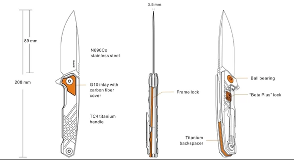 RUIKE M875-TZ ÇAKI - Resim 4