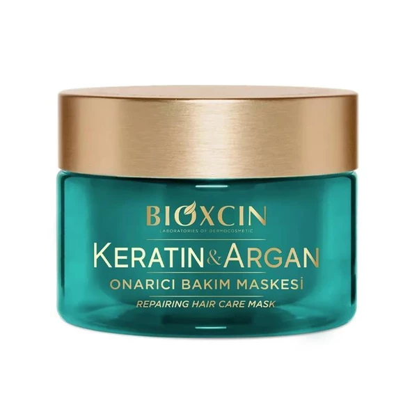 Bioxcin Keratin & Argan Onarıcı Bakım Maskesi 225 ml ürün görseli 1