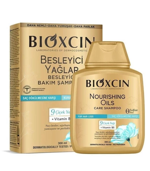 Bioxcin Besleyici Yağlar Şampuan 300 ml ürün görseli 1