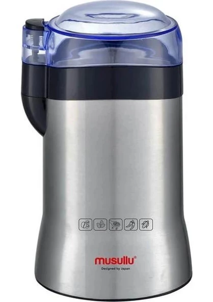 Musullu MSL-1001 Kahve Ve Baharat Öğütücü Inox 200 w ürün görseli 1