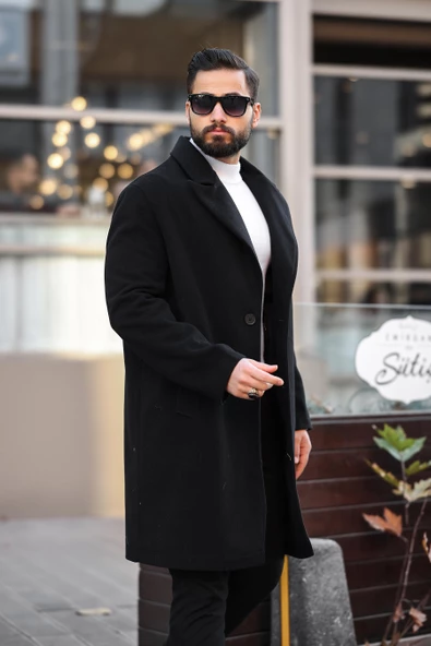 ERKEK KIŞLIK UZUN KAŞE KABAN - Resim 12