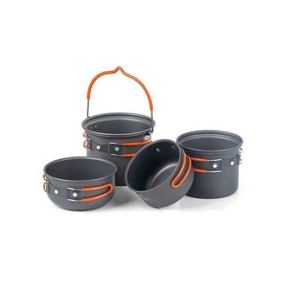Naturehike 4IN1 Kamp Yemek Pişirme Seti ürün görseli 1