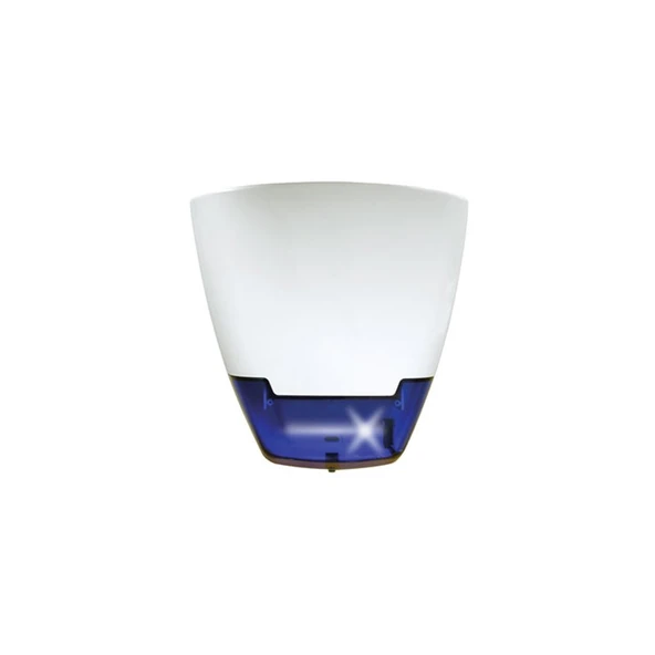 Bullwark BLW-120M İkaz Led Li Flaşörlü Harici Siren Mavi Kablolu Siren ürün görseli 1