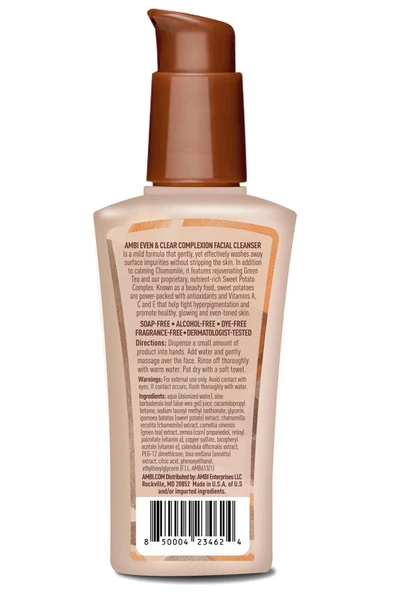 Ambi Even & Clear Complexion Yüz Temizleyici 103ML - Resim 2