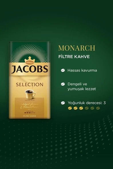 Jacobs Selection Filtre Kahve 250 gr 4 Al 3 Öde - Resim 2