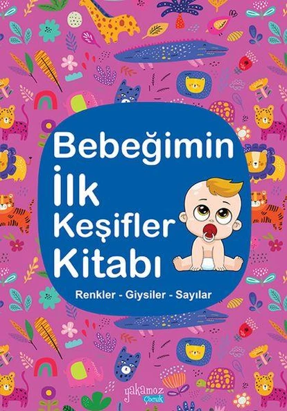 Bebeğimin İlk Keşifler Kitabı Renkler – Giysiler Sayılar ürün görseli 1