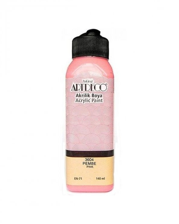 Artdeco Akrilik Boya 140 ml Pembe ürün görseli 1