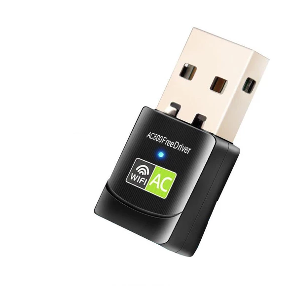 Schulzz 600 Mbps USB Mini Wifi Adaptörü RTL811 5GHz Kablosuz Alıcı ürün görseli 1