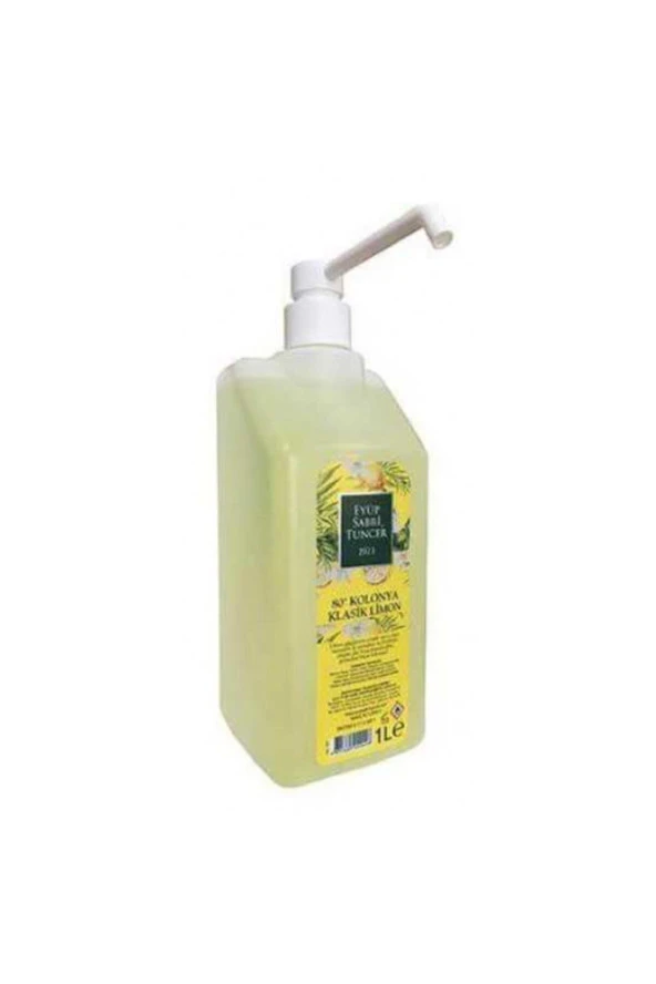 Eyüp Sabri Tuncer Kolonya Limon Pompalı Sprey Başlıklı 1 LT ürün görseli 1