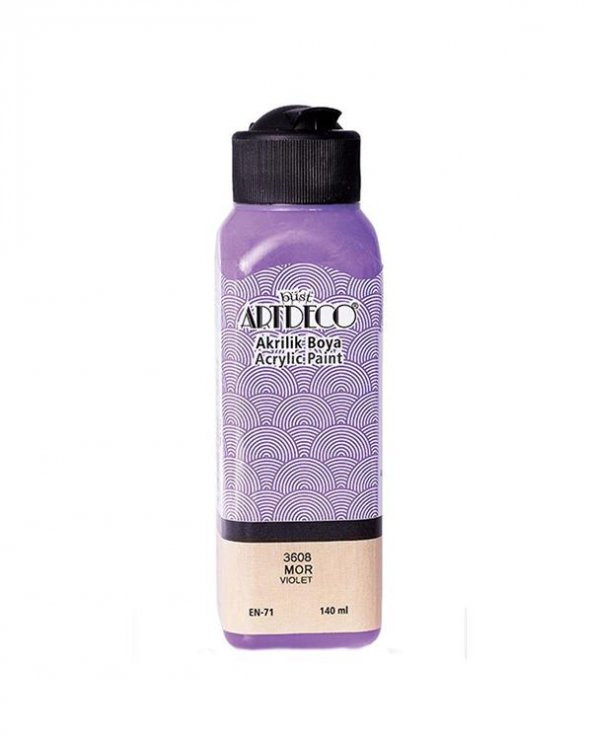 Artdeco Akrilik Boya 140 ml Mor ürün görseli 1