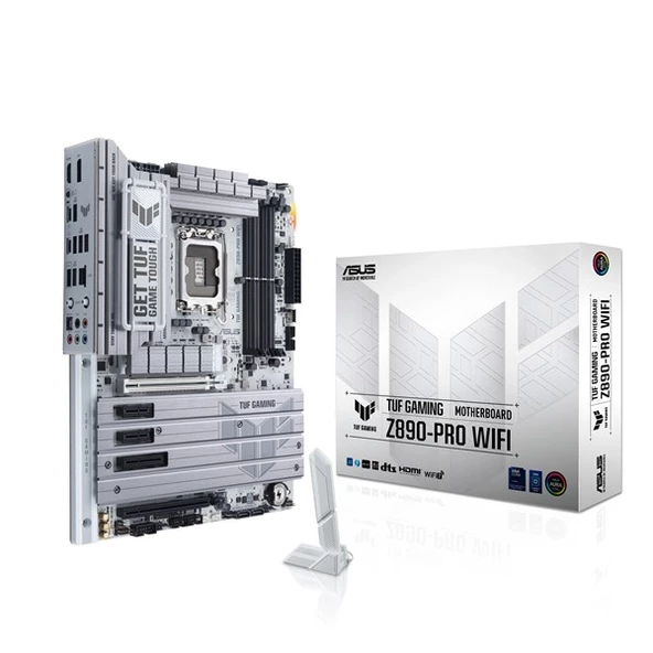 ASUS TUF GAMING Z890-PRO WIFI-7 DDR5 HDMI-DP TYPEC PCIE 5.0 1851p ATX ürün görseli 1