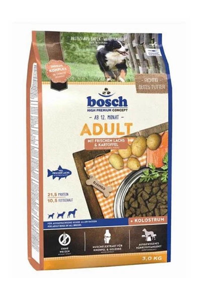 Bosch Bosch Somon Balıklı Yetişkin Köpek Maması 3 kg ürün görseli 1