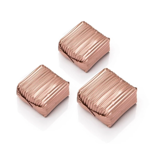 Melodi Çikolata Yaldızlı Fındık Üzüm Sütlü Çikolata Bronz 500 GR ürün görseli 1