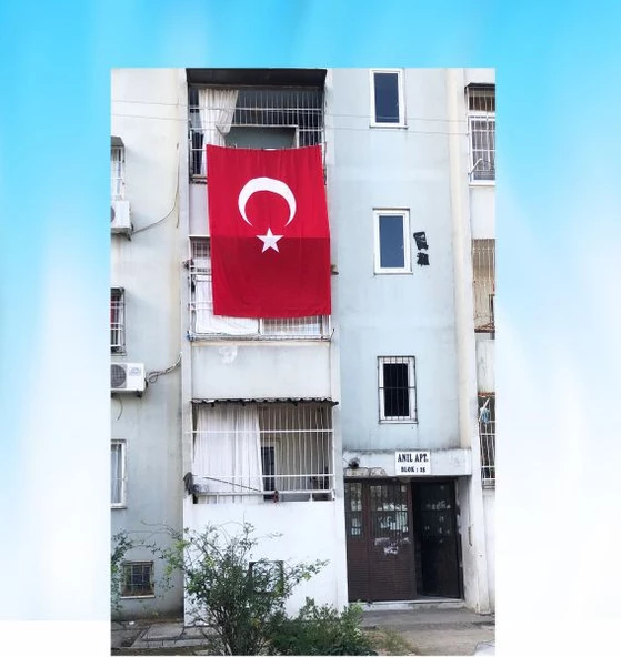TÜRK BAYRAĞI _300X200 cm - Resim 3