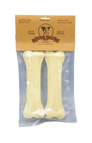 Rakun Beyaz Pres Kemik 12,5cm 2'li ürün görseli 1