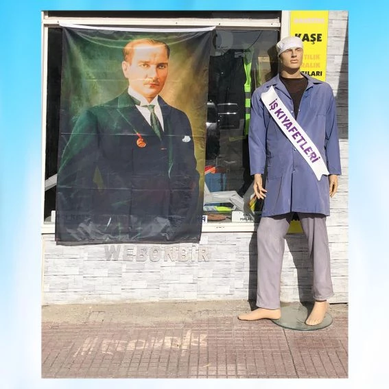 ATATÜRK RESMİ 150X100 cm - Resim 2