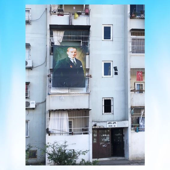 ATATÜRK RESMİ 300X200 cm - Resim 2