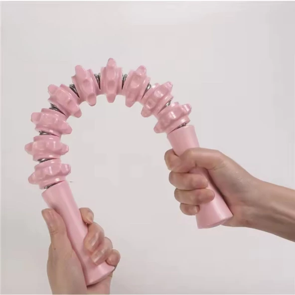 Bükülebilir Selülit & Masaj Sopası Pembe Renk ürün görseli 1