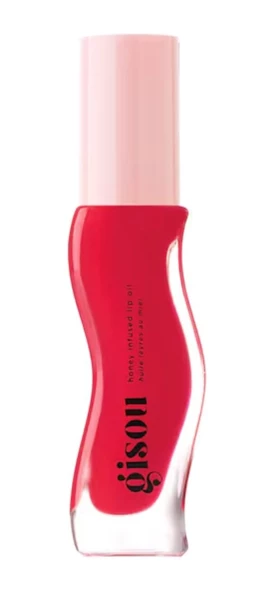 Gisou Honey Infused Lip Oil - Sarı Bal 8ml - Strawberry Sorbet ürün görseli 1
