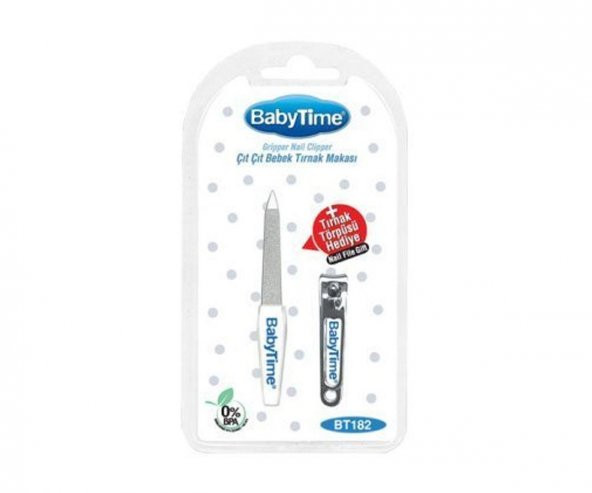 Baby Time Çıt Çıt Bebek Tırnak Makası + Törpü ürün görseli 1