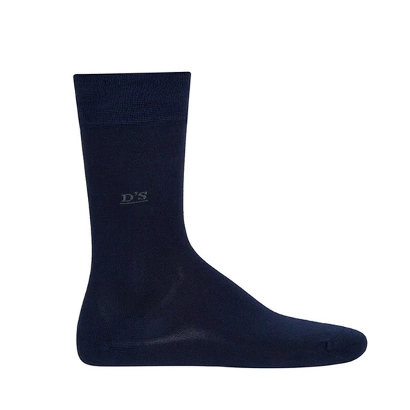D'S Damat Bambu 3lü Çorap Set Lacivert - Resim 3