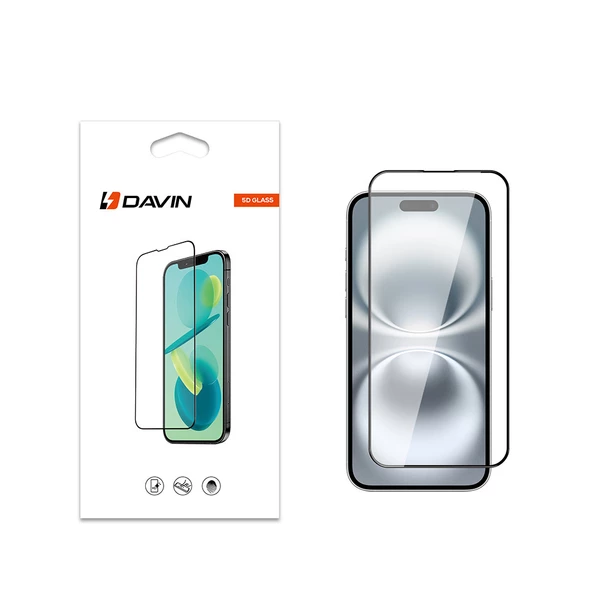 iPhone 16 Plus 5D Hayalet Privacy Lüx Dayanıklı Cam Ekran Koruyucu ürün görseli 1