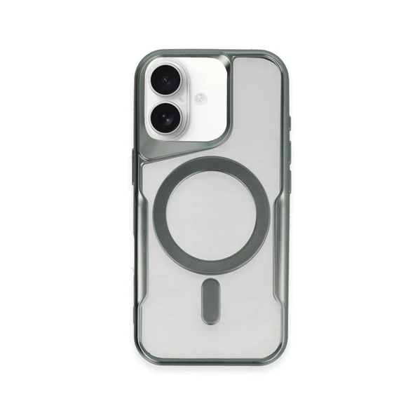 iPhone 16 Boyi Magsafe Seri Silikon Kapak - Resim 7