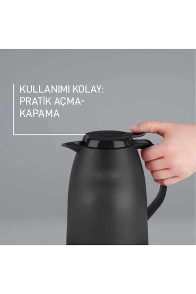 Tefal Mambo Termos Siyah 1L - Resim 2