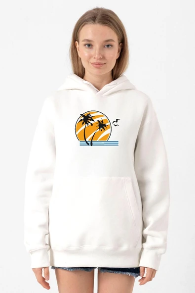 The Last Of Us Ellie Shirt Beyaz Kadın 3ip Kapşonlu Sweatshirt ürün görseli 1