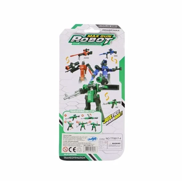 Robota Dönüşen Yeşil Silah - Resim 2