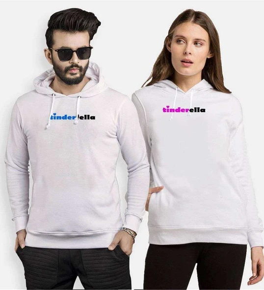 Tshirthane  Tinderfella Tindirella Sevgili Kombinleri Kapüşonlu Kombini ürün görseli 1