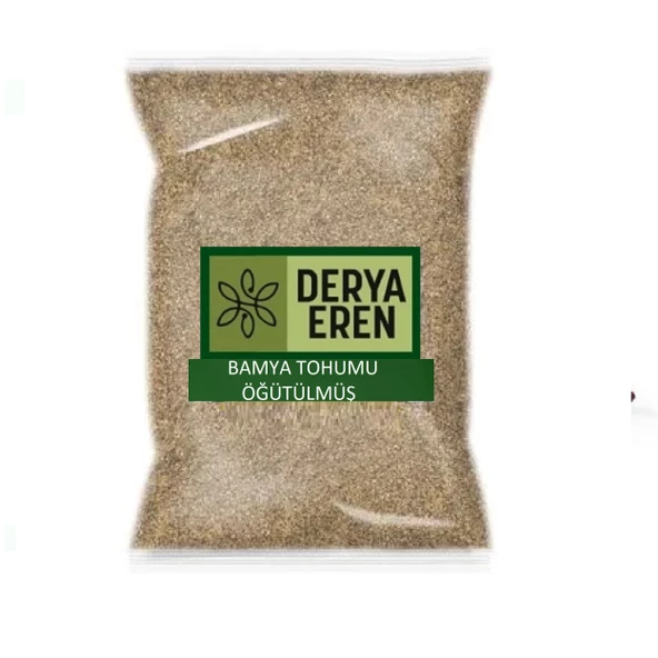 Bamya Tohumu Yenilebilir İlaçsız Öğütülmüş 1 kg, Derya Eren ürün görseli 1