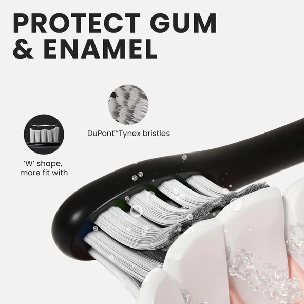 Oclean Endurance Sonik Diş Fırçası Abanoz - Resim 5