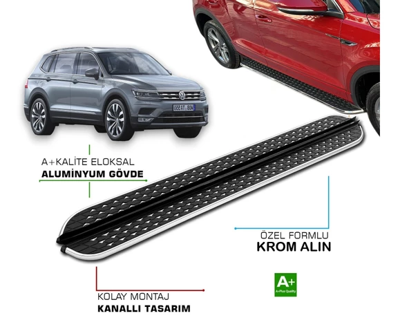 TIGUAN ALLSPACE 2016 2017 2018 2019 2020 2021 2022 2023 YAN BASAMAK ürün görseli 1