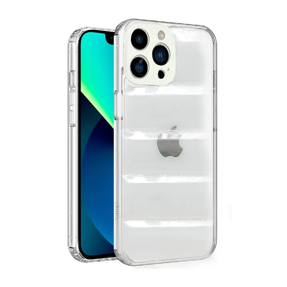iPhone 14 Pro Dapper Seri Kamera Korumalı Airbag Kapak - Resim 6