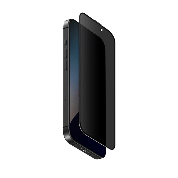 Yesido iPhone 16 Premium 5D Privacy Hayalet Cam Ekran Koruyucu ürün görseli 1