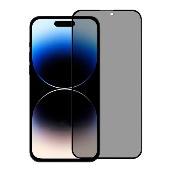 iPhone 14 Pro Kolay Uygulama Aparatlı 5D Magic Box Hayalet Privacy Cam Ekran Koruyucu ürün görseli 1