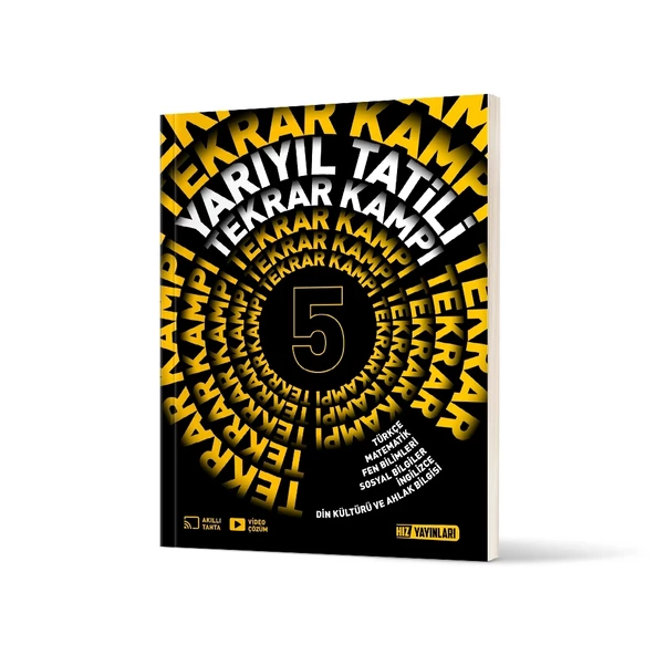 Hız Yayınları 5. Sınıf Yarıyıl Tatili Tekrar Kampı Tüm Dersler Yeni ürün görseli 1