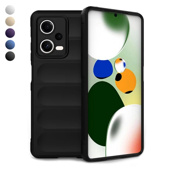 Xiaomi Redmi Note 12 5G Kılıf Optimum Lens Çerçeveli Silikon Kapak ürün görseli 1