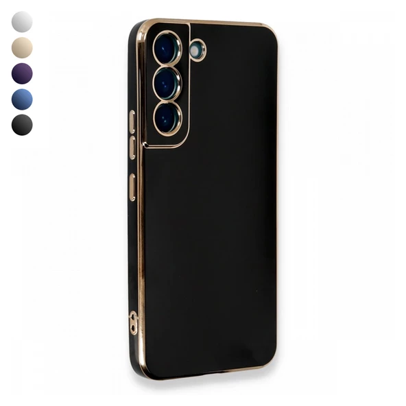 Samsung Galaxy S22 Kılıf Volet Luxury Seri Kamera Korumalı Silikon Kapak ürün görseli 1