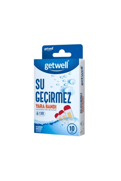 Getwell Su Geçirmez Yara Bandı 10'lu ürün görseli 1