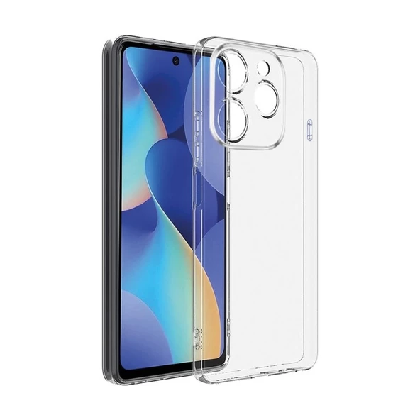General Mobile GM Era 30 Kılıf Kamera Korumalı Silikon Şeffaf Arka Kapak ürün görseli 1