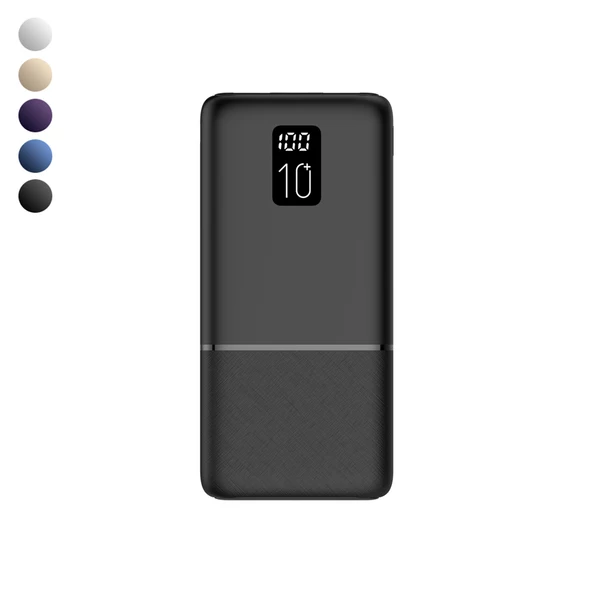 Logia P10 10000 mAh Led Ekranlı Slim 2.1A Powerbank ürün görseli 1