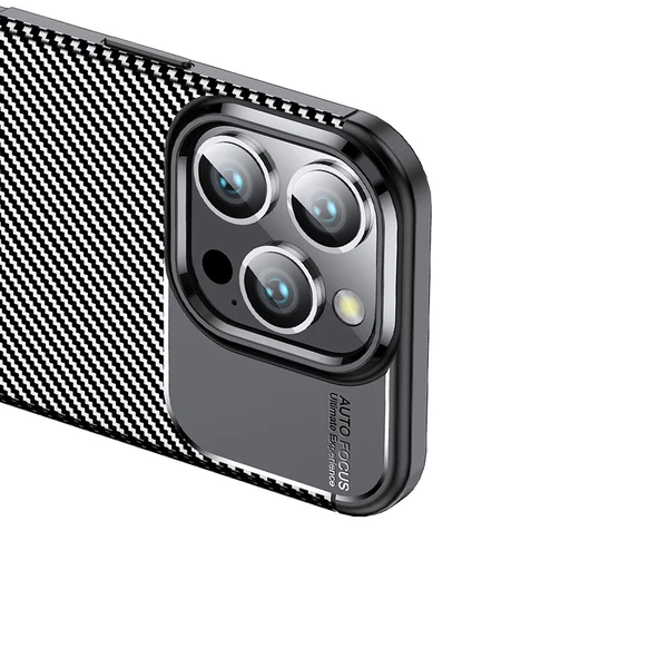 iPhone 16 Pro Kılıf Elde Kaymayan Kamera Korumalı Silikon - Resim 5