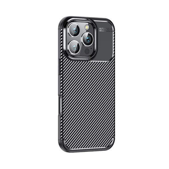 iPhone 16 Pro Kılıf Elde Kaymayan Kamera Korumalı Silikon - Resim 3