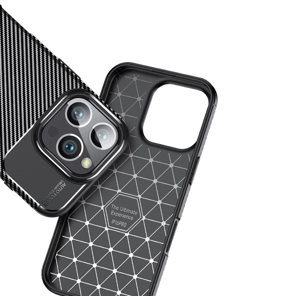iPhone 16 Pro Max Kılıf Elde Kaymayan Kamera Korumalı Silikon - Resim 9
